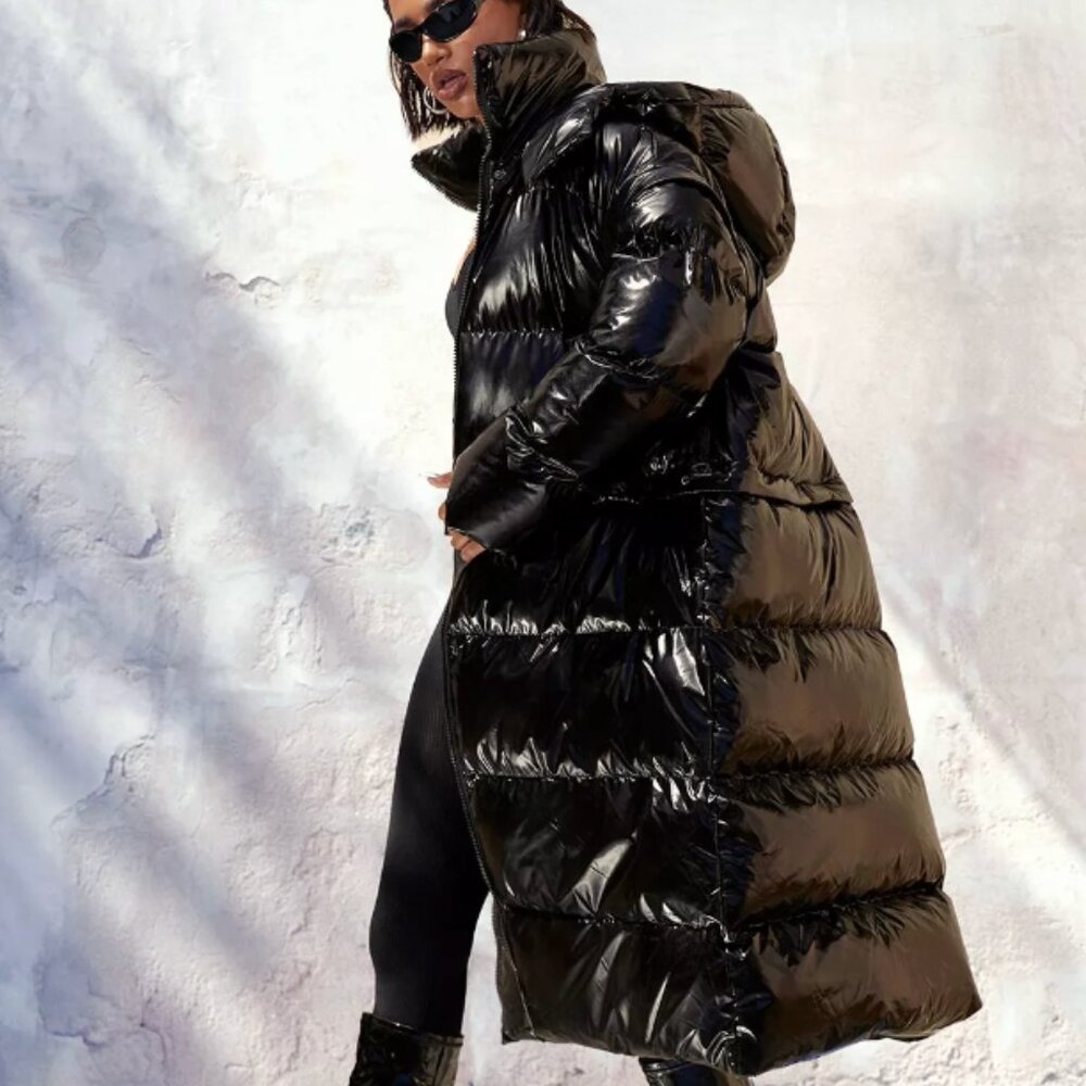 Kourtney Kardashian Barker 4 In 1 Detachable Puffer Jacket